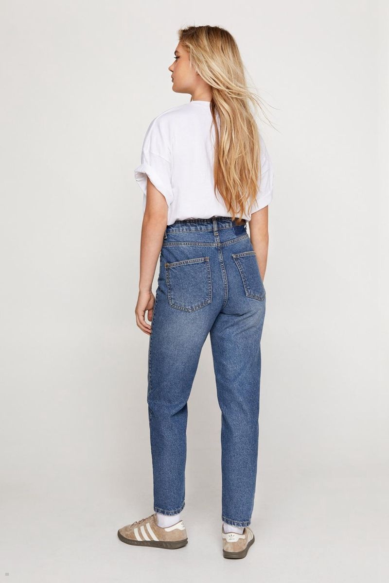 Džíny Nasty Gal The Denim Mom Blankyt | CZ 7089-ARVQM