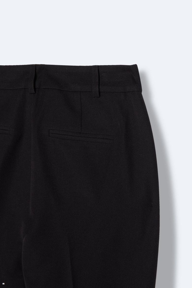 Kalhoty Nasty Gal Petite Tailored Slim Leg Černé | CZ 3506-SLPZF